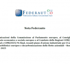 Nota sull'Action Plan Automotive della Commissione Europea