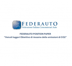 Position Federauto - “Veicoli leggeri Obiettivo di riesame delle emissioni di CO2”