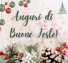Buone Feste – Chiusura per Festività natalizie