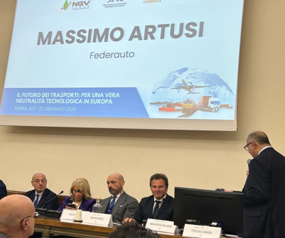 Comunicato stampa – Evento NGV | Artusi: «Un’azione intensa e decisa per modificare il nuovo pacchetto automotive della Commissione EU»