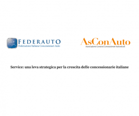 Comunicato stampa - Federauto/AsConAuto - Service: una leva strategica per la crescita delle concessionarie italiane